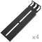 Guides latéraux télescopiques de 500 mm extensibles pour une boîte de rack IPC de 19