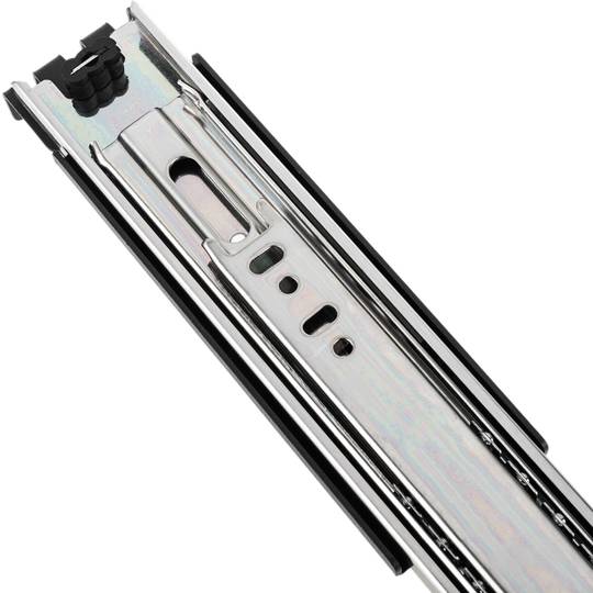 Guides latéraux télescopiques de 500 mm extensibles pour une boîte de rack IPC de 19