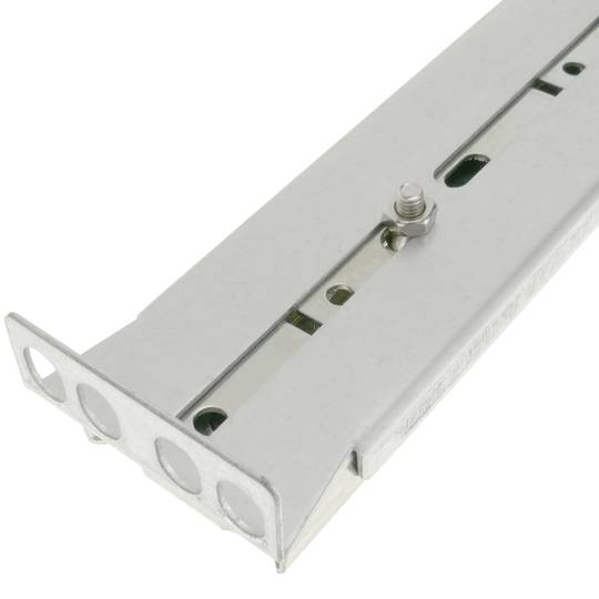 Guide laterali telescopiche da 650 mm estensibili per scatola rack da 19