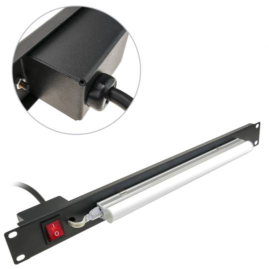 Luz LED para armario rack 19