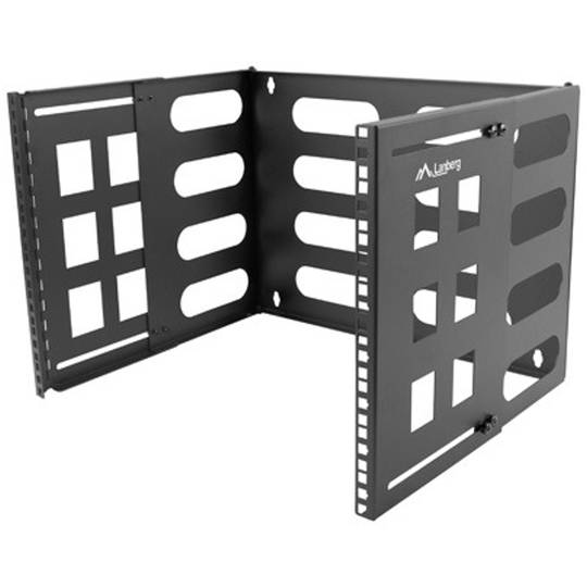 Lanberg FB01-5408-10B 8U Depth Configurable Wall Mount Rack