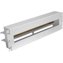 19" DIN 3U Elektroverteilerpanel TS-35 AK-VDP103-S weiß