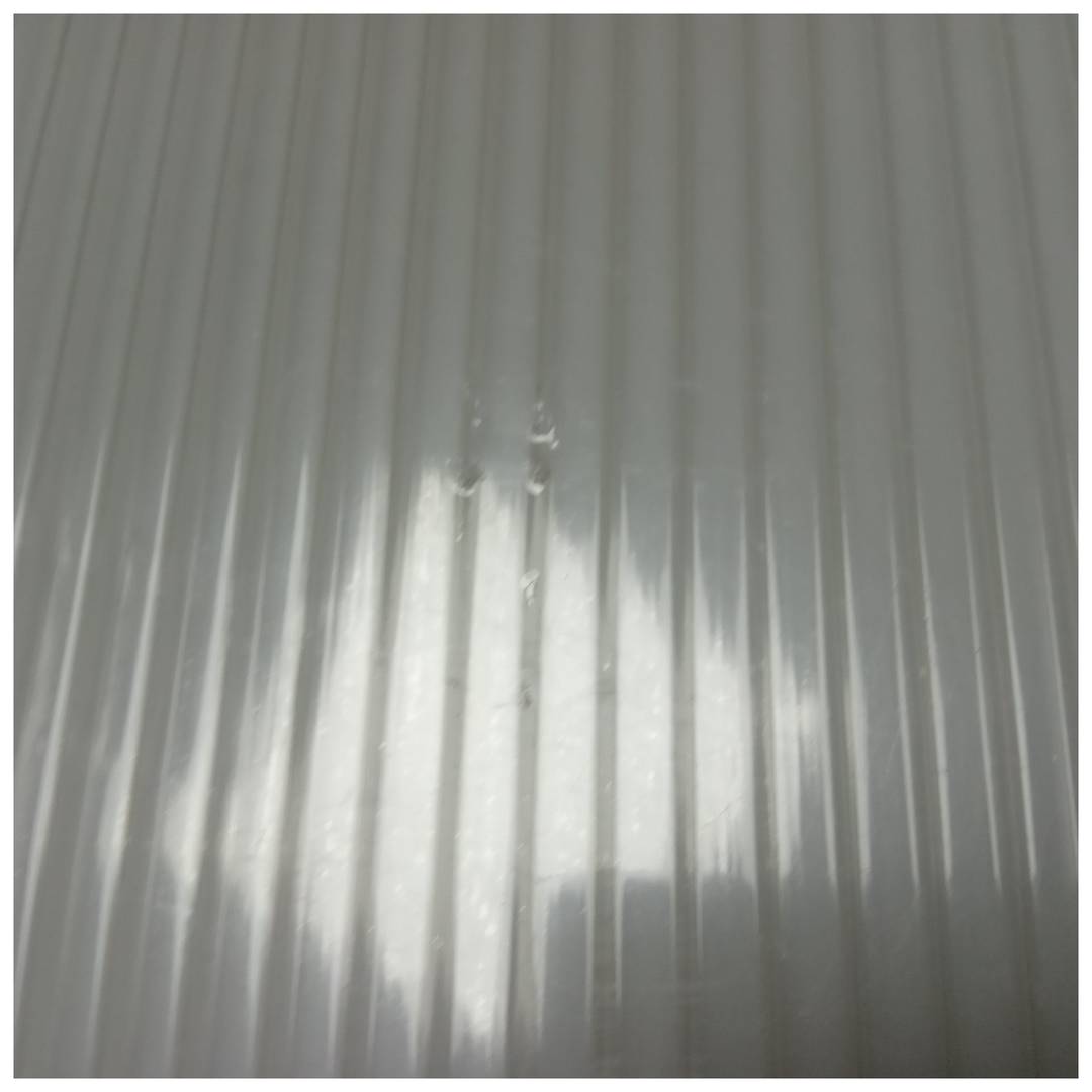 Auvent de protection 100x60 cm transparent. Auvent pour portes et fenêtres avec support blanc