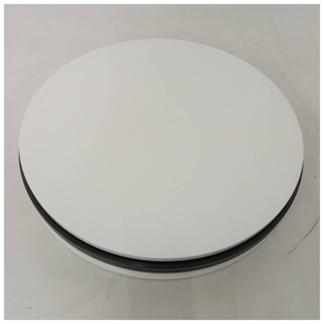 45 cm electric swivel base. White rotating platform