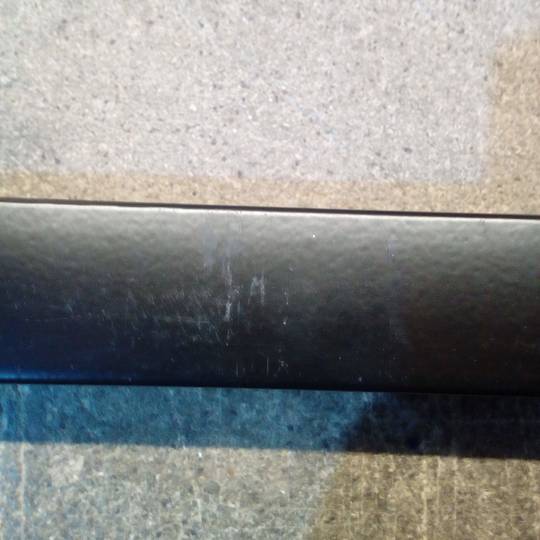 Potes quadrades L25 x 400 mm 4-pack negre<F>