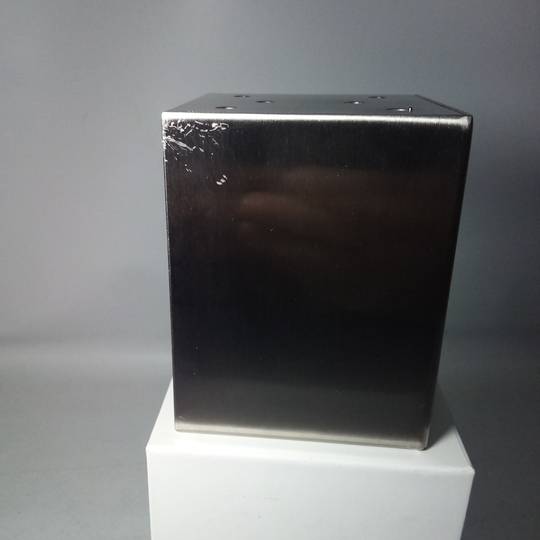 Pés cúbicos para mesa e móveis. Pernas de aço inoxidável de 10 cm, pacote com 4