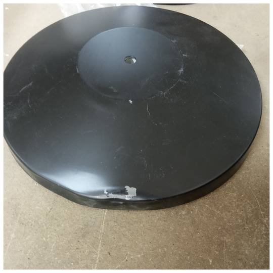 Divider post 2 units black with 3 m extensible tape 320 x 63 x 910 mm