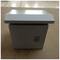 Metal electrical distribution box with IP65 protection for fixing to a pole 200 x 200 x 150 mm