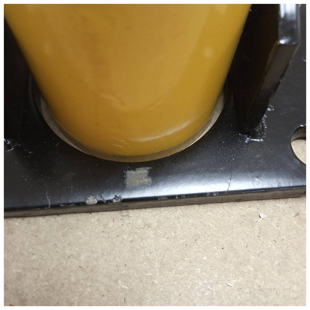 Słupek stalowy składany słupek składany z zamkiem 76x700mm