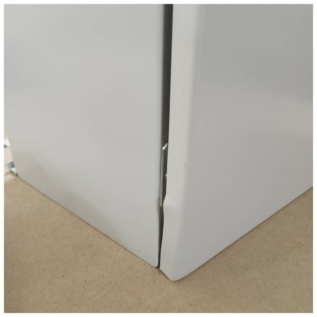 Metal electrical distribution box with IP65 protection for fixing to pole 300 x 300 x 200 mm