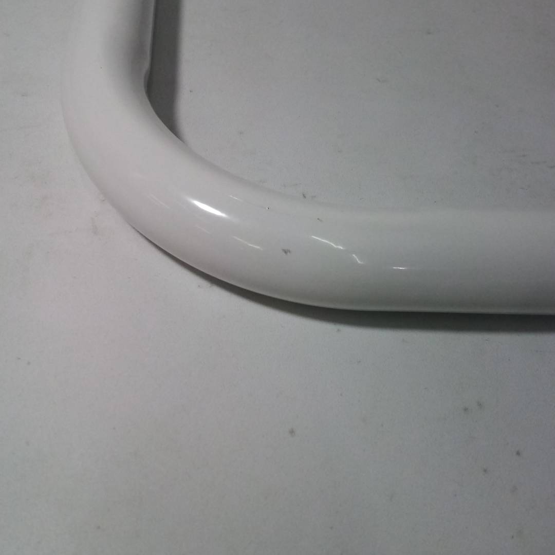 Tavolo rettangolare in polipropilene per balcone 52x40cm bianco