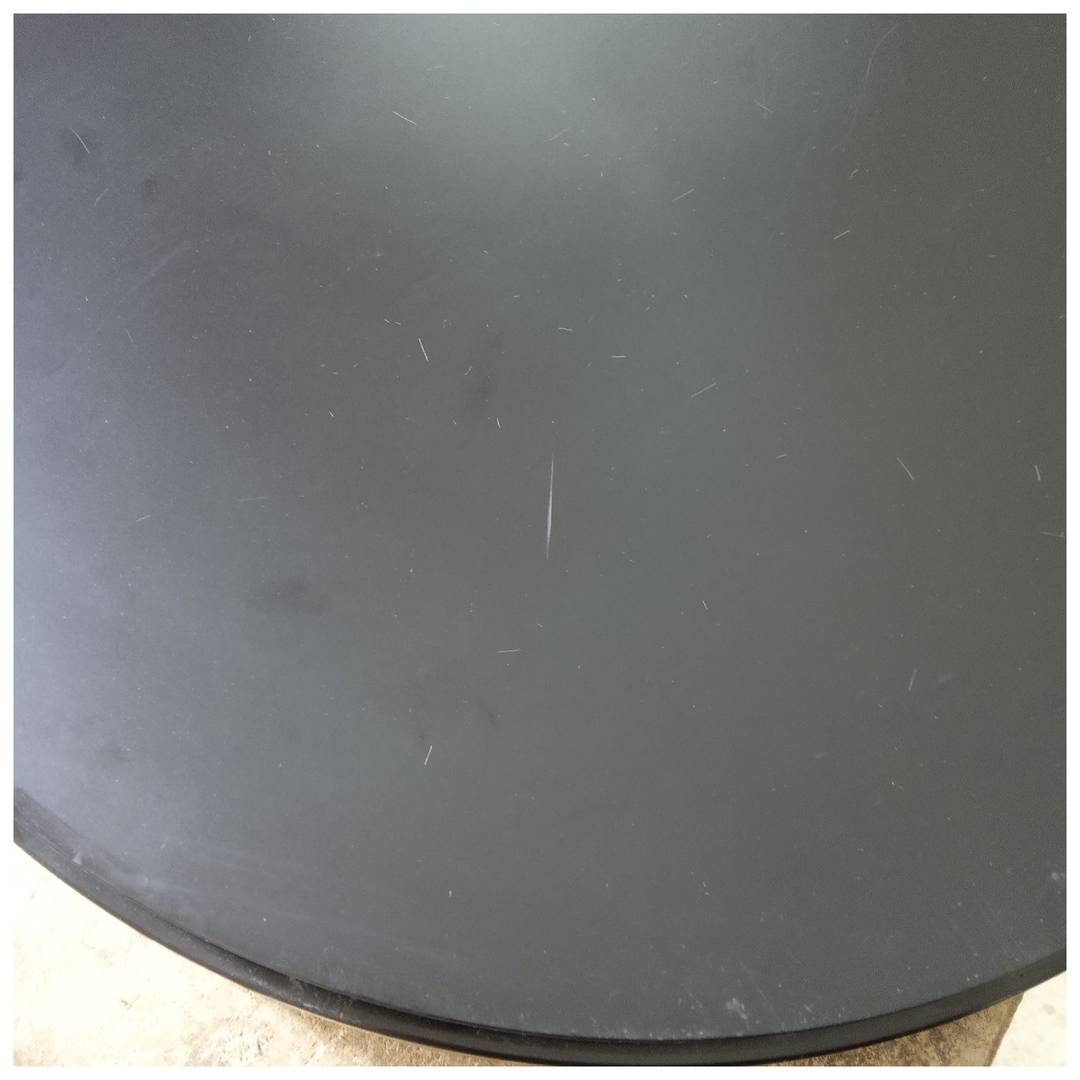 Base pivotante électrique de 45 cm. Plate-forme tournante noire