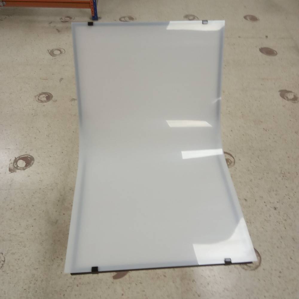 Plexiglas tafel voor stillevens 100 x 60 cm opklapbaar<F>