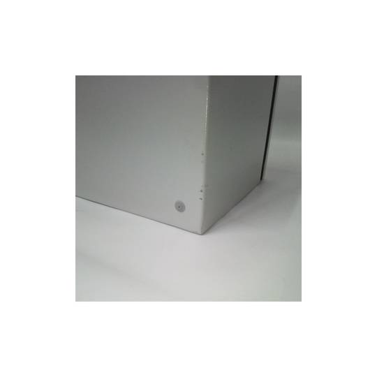Caixa de distribuição elétrica metálica com proteção IP65 para montagem em parede 300x300x200mm
