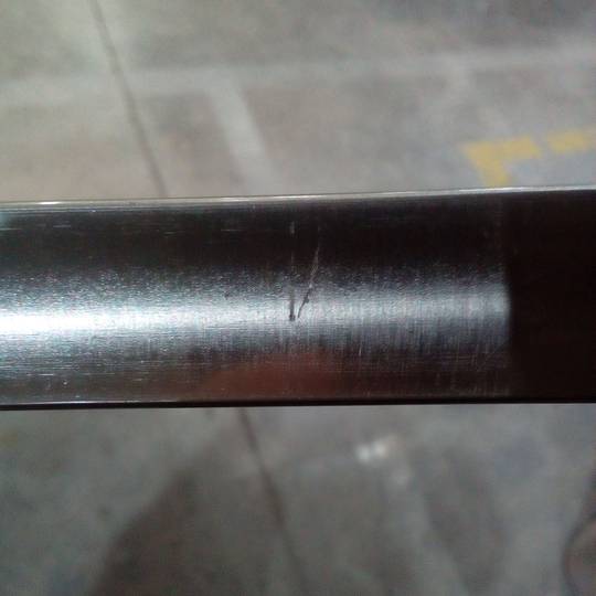 Peus quadrats per a taula i moble. Potes en acer cromat de 25cm 4-pack