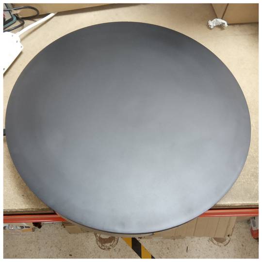 Base électrique pivotante de 50 cm. Plateforme tournante noire