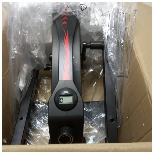 Elliptical Leg Pedals Exercise Bike with LCD Display