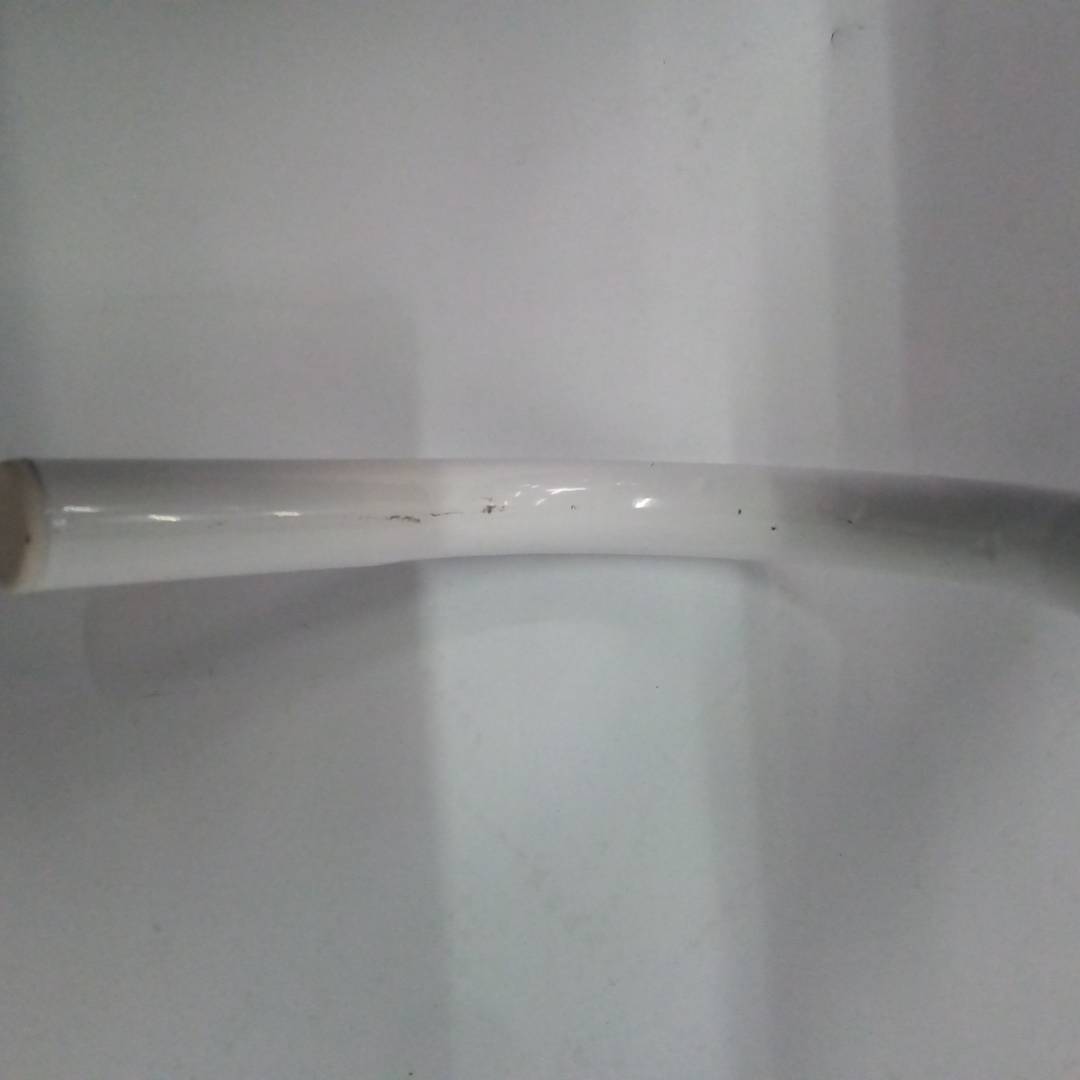 Mesa retangular de polipropileno para varanda 52x40cm branca