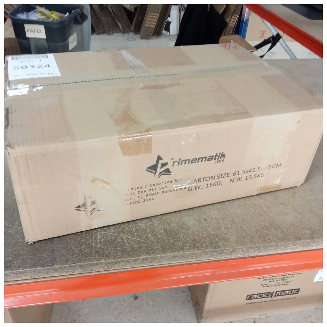 Plataforma amb rodes per a transport de caixes Eurobox 60 x 40 cm 4-PACK