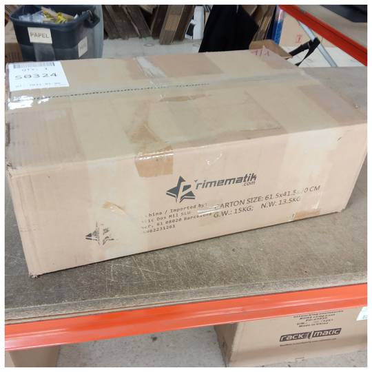 Plataforma amb rodes per a transport de caixes Eurobox 60 x 40 cm 4-PACK