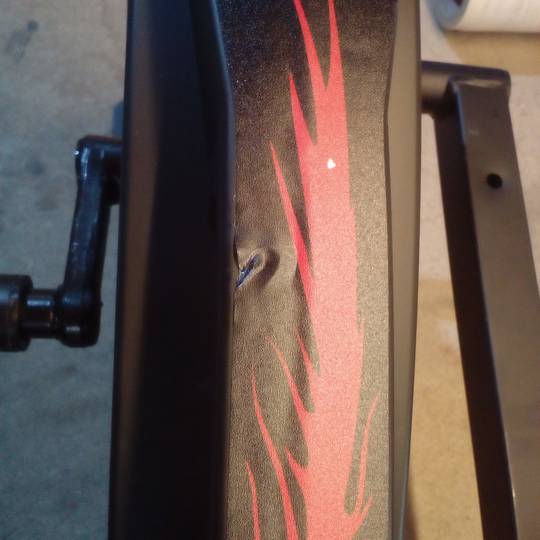Suporte inferior de exercício com pedais elípticos de perna com display LCD
