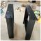 Rectangular feet for table and bench. Black steel legs 400 x 80 x 430 mm 2-pack