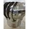 Rotating galvanized fume extractor hat for 250 mm diameter pipe