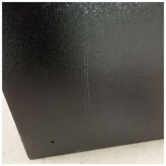 Caja fuerte de seguridad de acero con código electrónico digital 36x33x50cm negra