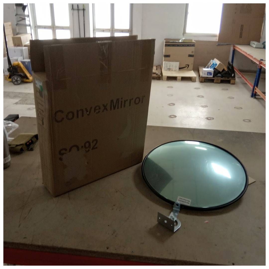 Specchio convesso di segnalazione sorveglianza di sicurezza 45 cm interno