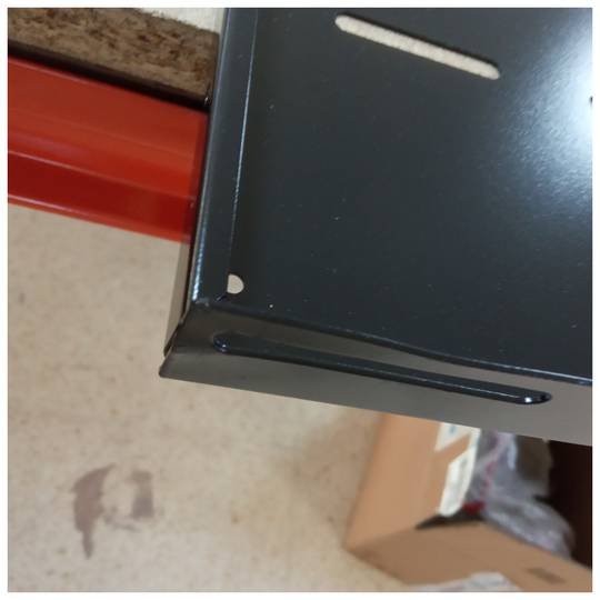 Vassoio fisso per Rack 19 con larghezza 490 mm e profondità 450 mm