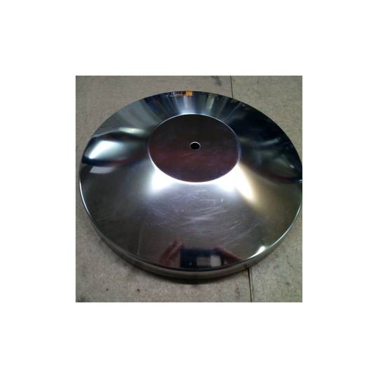 Trennpfosten 2 Stück in Edelstahl mit 3 m Verlängerungsband 320 x 63 x 910 mm