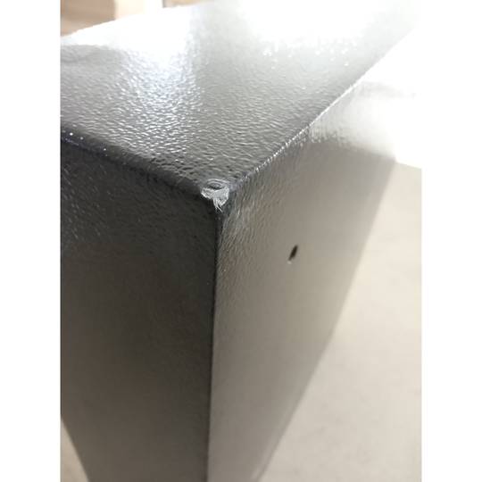 Szafka na klucze z 18 haczykami. Sejf z kodem elektronicznym 30x10x37cm czarny