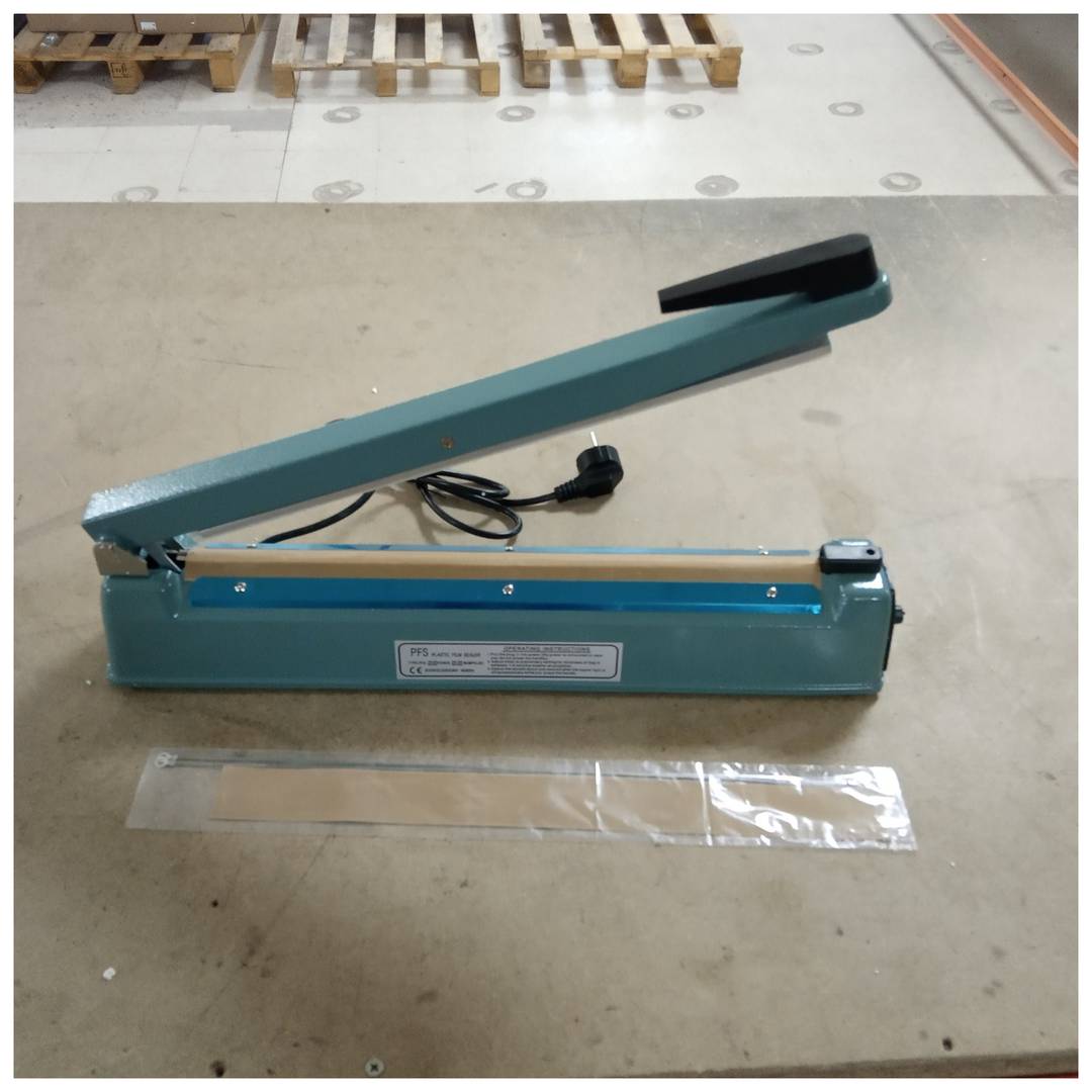 Selladora térmica metálica de 40 cm para bolsas de plástico