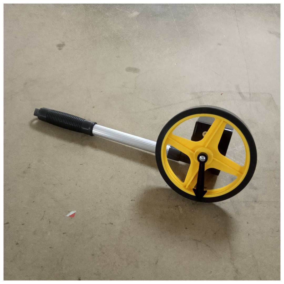 Wielkilometerteller voor afstandsmeting. Topometer met een diameter van 160 mm