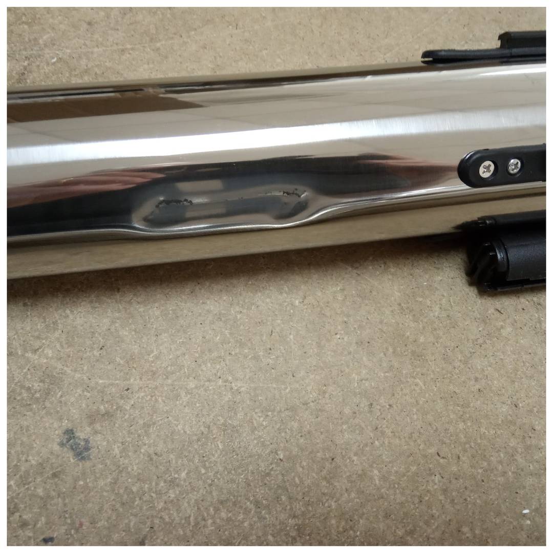 Scheidingspaal 2 eenheden in roestvrij staal met 2 m uitschuifbare tape 320 x 63 x 910 mm