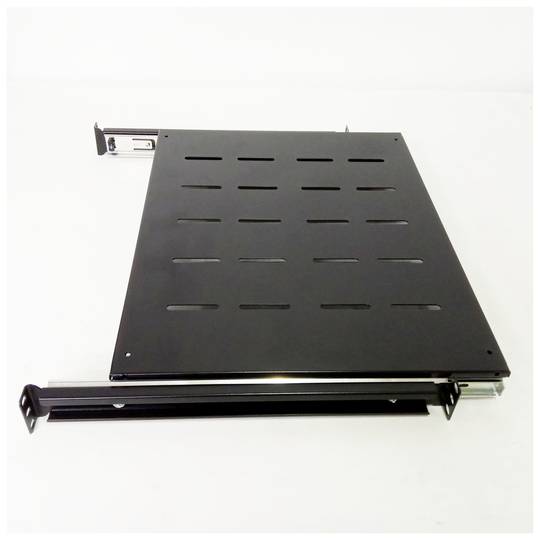 Prateleira telescópica para rack 1U 19 e 350 mm de profundidade