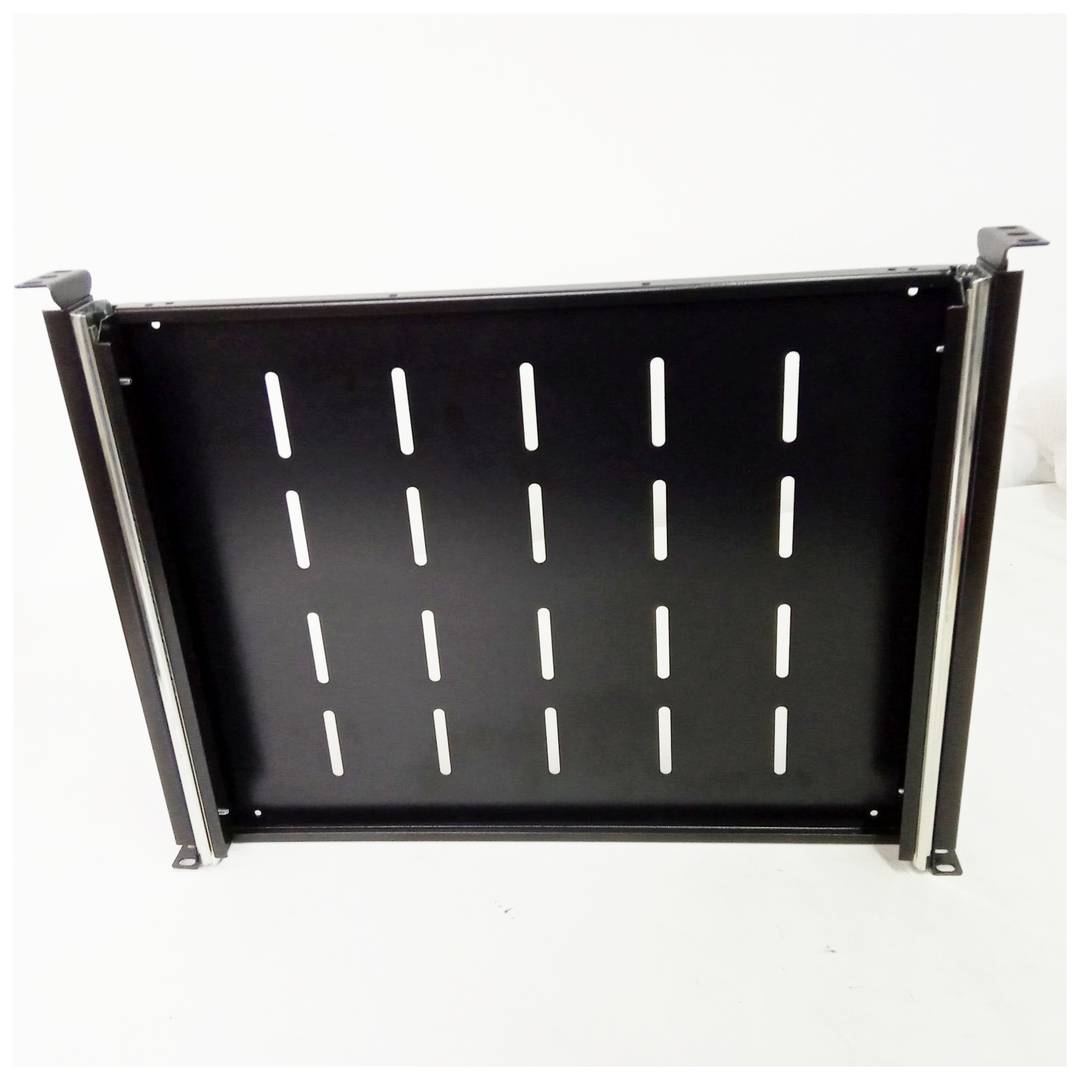 Prateleira telescópica para rack 1U 19 e 350 mm de profundidade