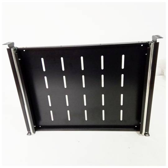 Prateleira telescópica para rack 1U 19 e 350 mm de profundidade