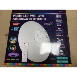 Plafó LED 36W RGB+ALTAVEU WIFI / BLUETOOTH