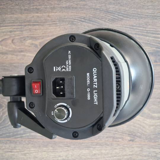 1000W continuous tungsten light bulb