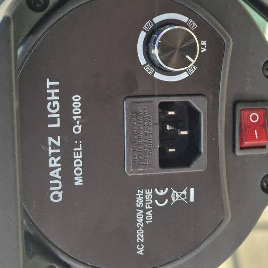 1000W continuous tungsten light bulb