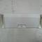 Seient de dutxa abatible. Cadira plegable amb peus de plàstic i alumini gris 320x328mm