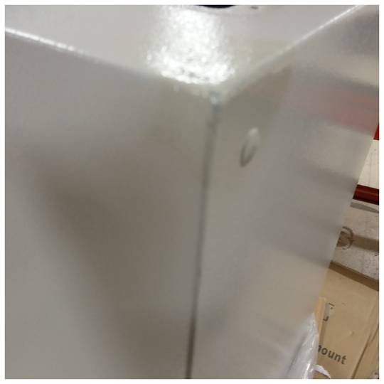 Metalen elektrische verdeelkast met IP65 bescherming voor wandmontage 600x400x300mm