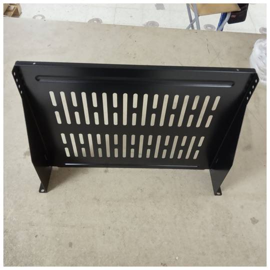 Bandeja rack de fijación frontal de 2U y profundidad 355 mm