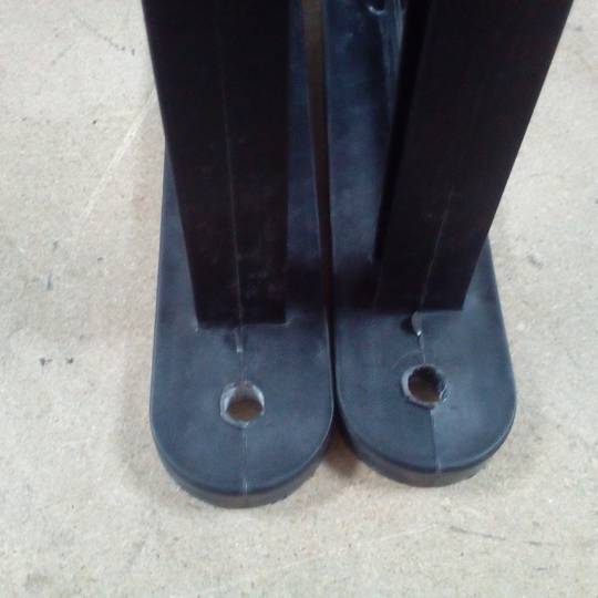 Osłona dachu 120x90 cm ciemnoszara. Daszek do drzwi i okien z czarnym wspornikiem