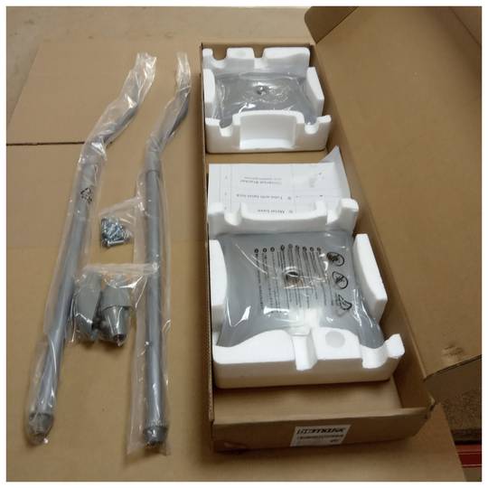 Suporte para alto-falante de pé na cor cinza 2 unidades