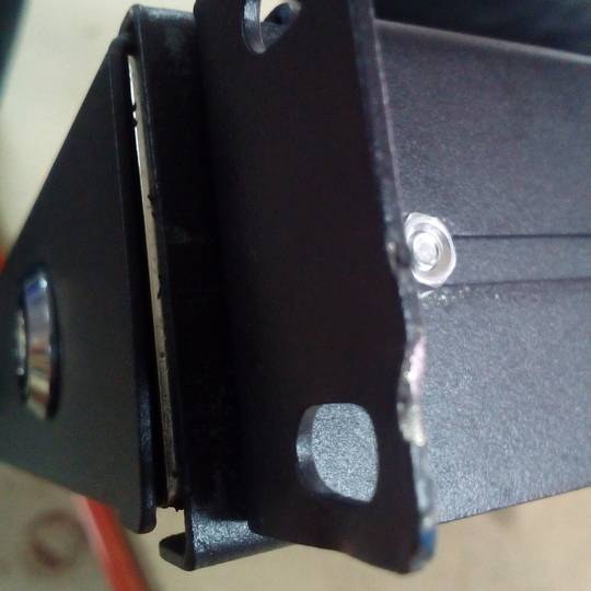 Telescopic tray for 1U rack and 370mm depth for keyboard