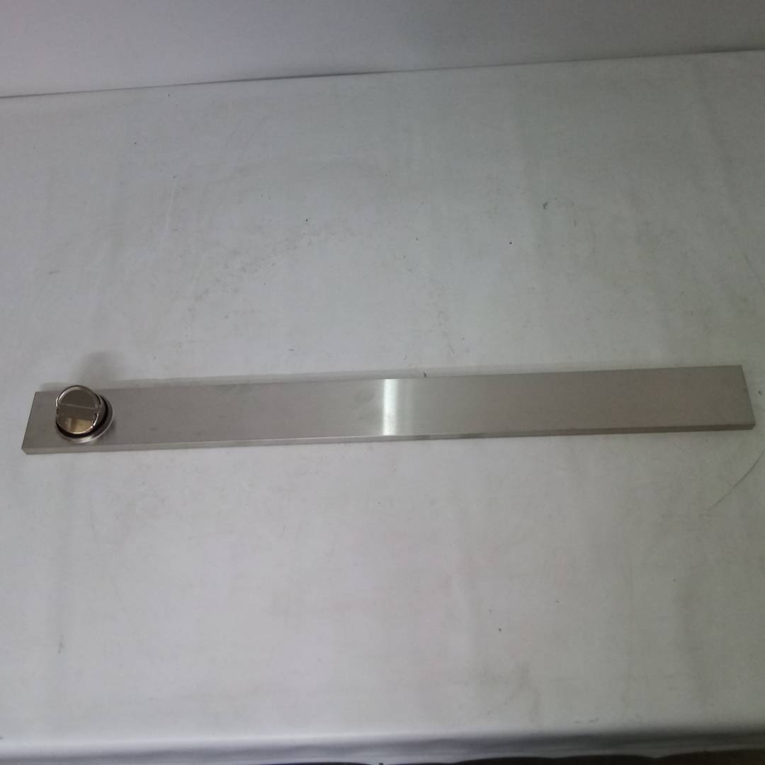 Canaleta de desguàs 80x7.5cm amb reixeta en acer inoxidable mat