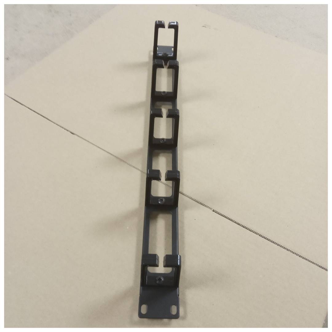 RackMatic: pannello guida cavi singolo 1U