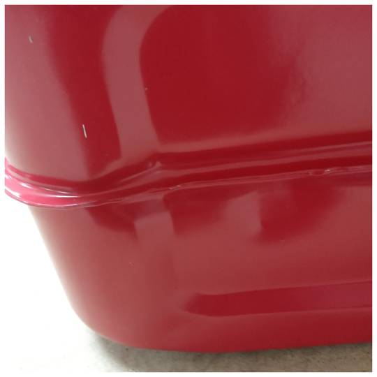 Bidón metálico para gasolina o diésel 20 L rojo